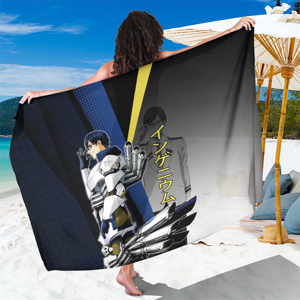 Tenya Iida Engine Hero Sarong Japanese Comic Book Style