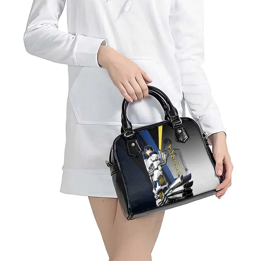 Tenya Iida Engine Hero Shoulder Handbag Japanese Comic Book Style