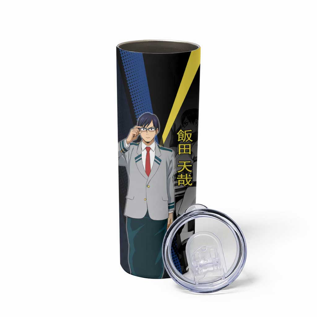 Tenya Iida Engine Hero Skinny Tumbler Japanese Comic Book Style
