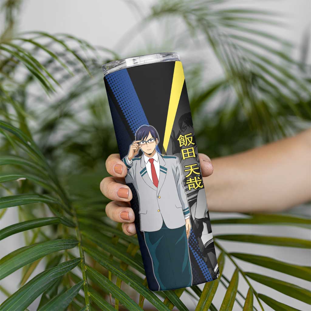 Tenya Iida Engine Hero Skinny Tumbler Japanese Comic Book Style