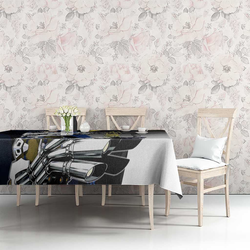 Tenya Iida Engine Hero Tablecloth Japanese Comic Book Style