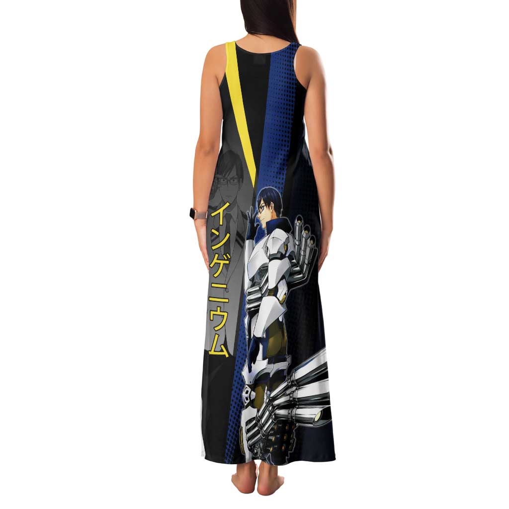 Tenya Iida Engine Hero Tank Maxi Dress Japanese Comic Book Style