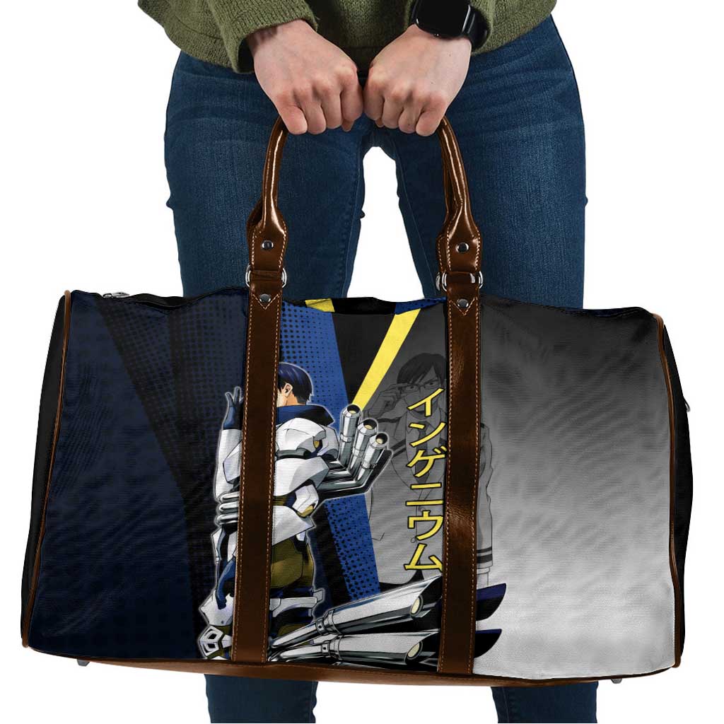 Tenya Iida Engine Hero Travel Bag Japanese Comic Book Style