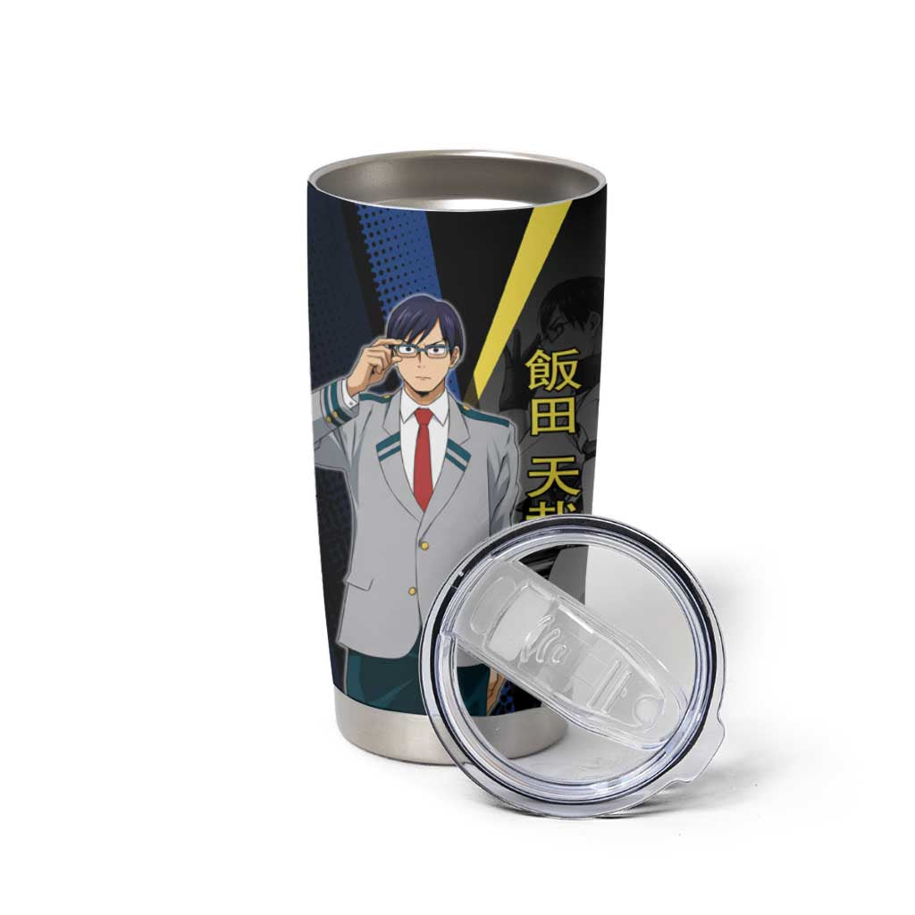 Tenya Iida Engine Hero Tumbler Cup Japanese Comic Book Style