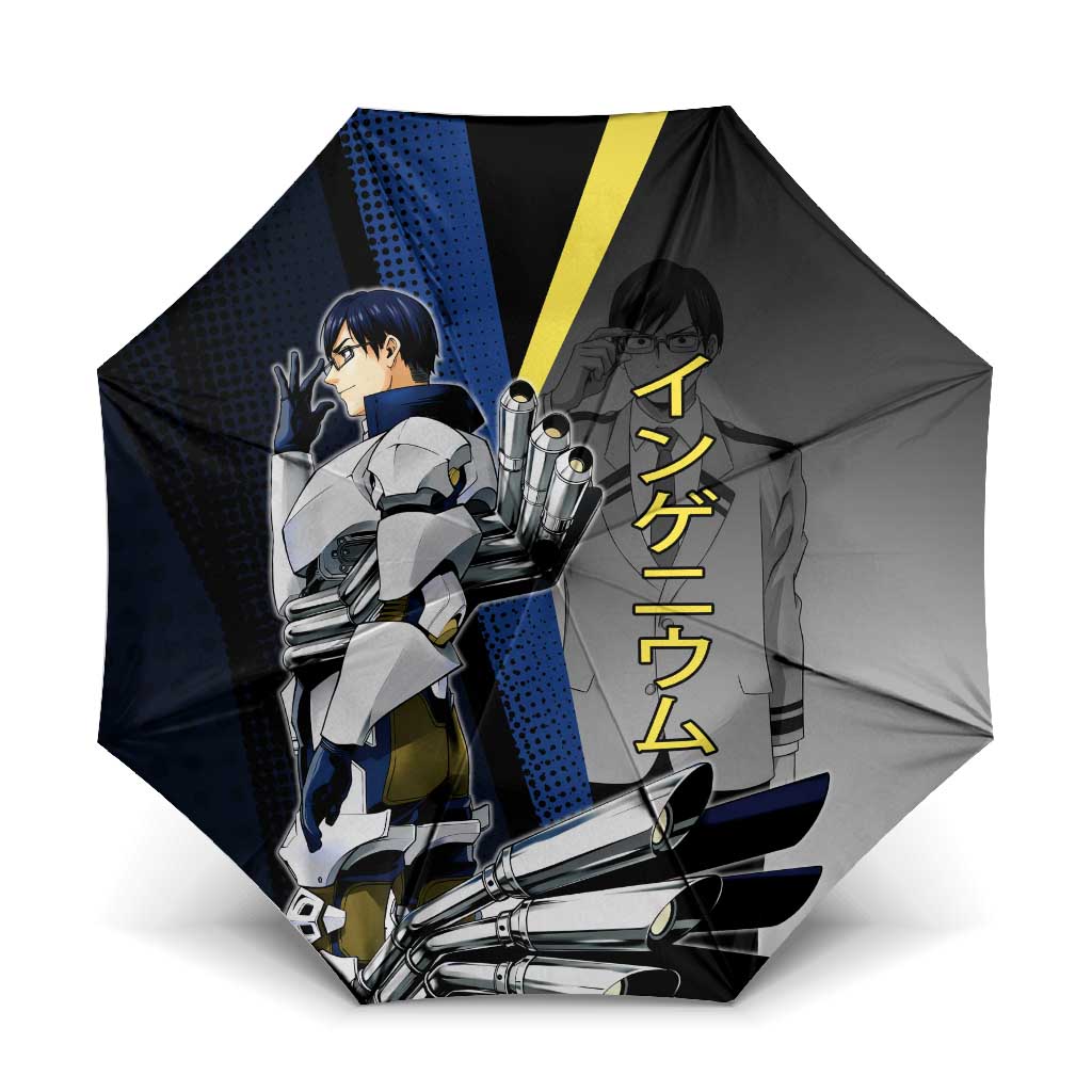 Tenya Iida Engine Hero Umbrella Japanese Comic Book Style