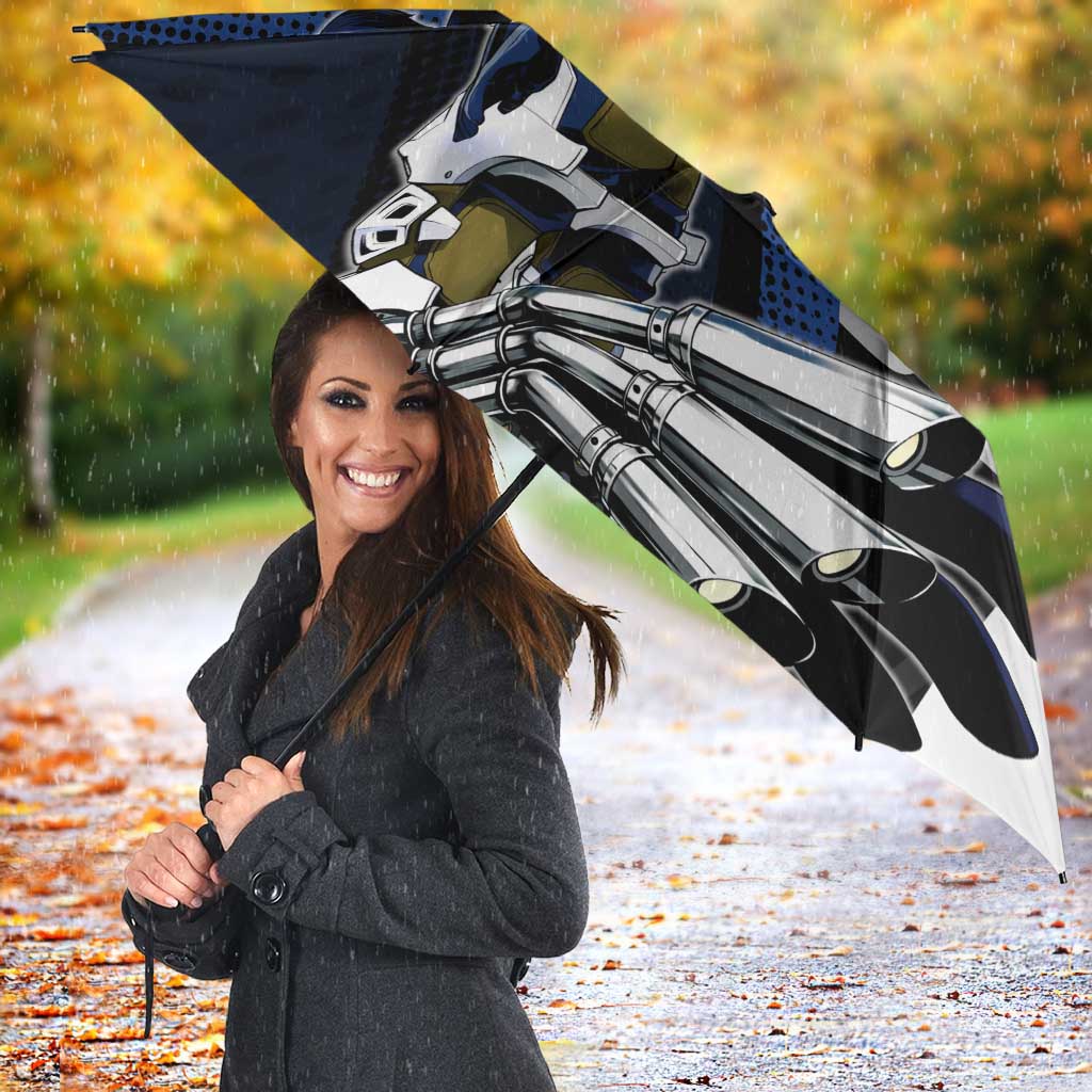 Tenya Iida Engine Hero Umbrella Japanese Comic Book Style