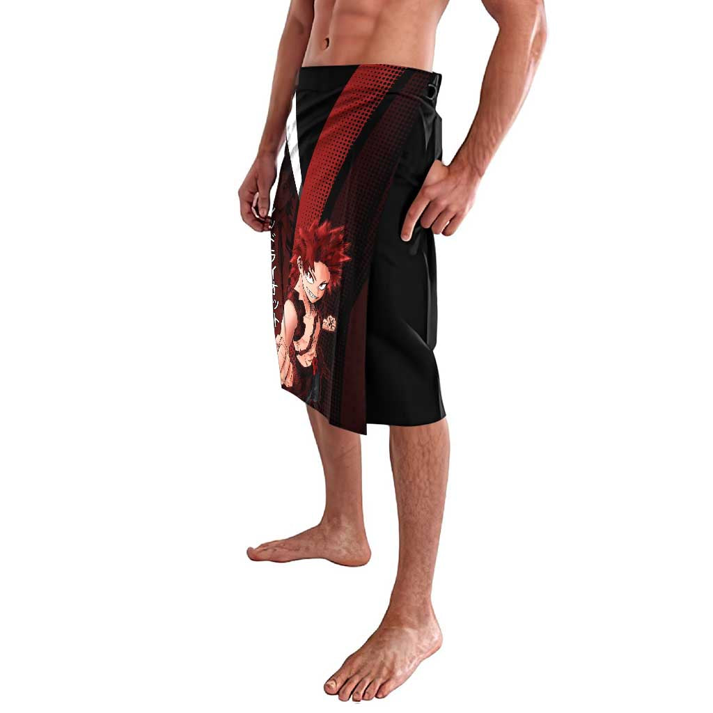 Eijiro Kirishima Red Riot Lavalava Japanese Comic Book Style
