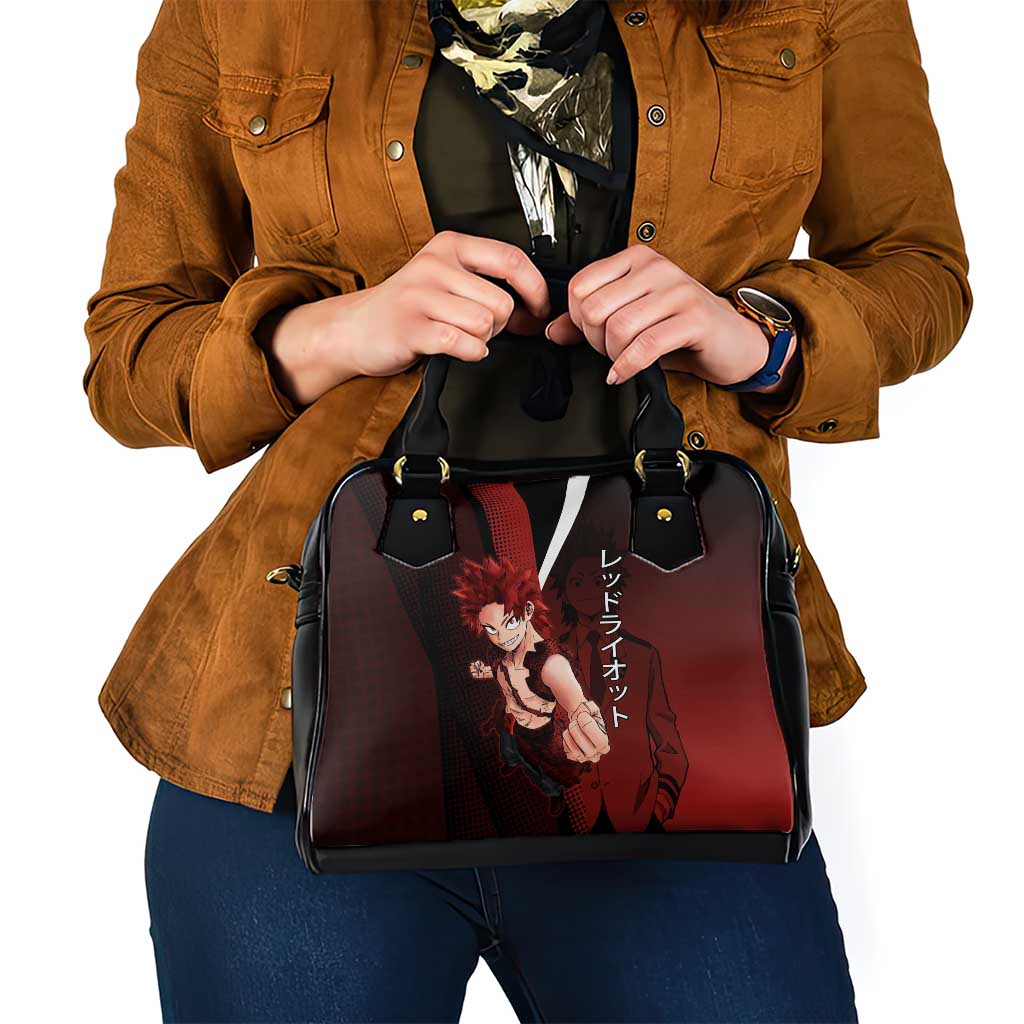 Eijiro Kirishima Red Riot Shoulder Handbag Japanese Comic Book Style