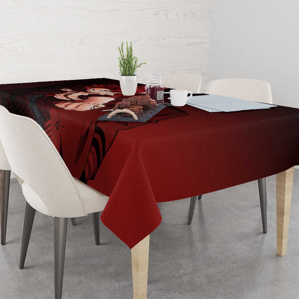 Eijiro Kirishima Red Riot Tablecloth Japanese Comic Book Style