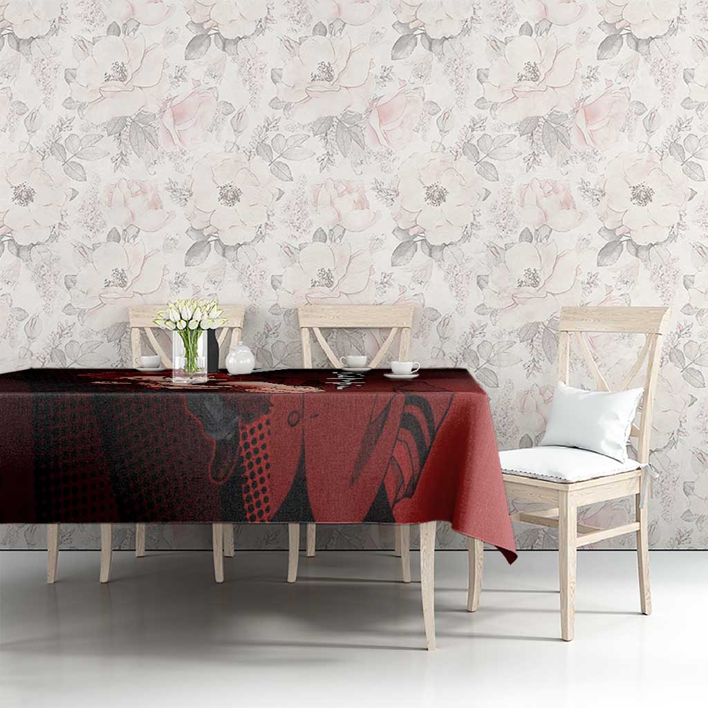 Eijiro Kirishima Red Riot Tablecloth Japanese Comic Book Style