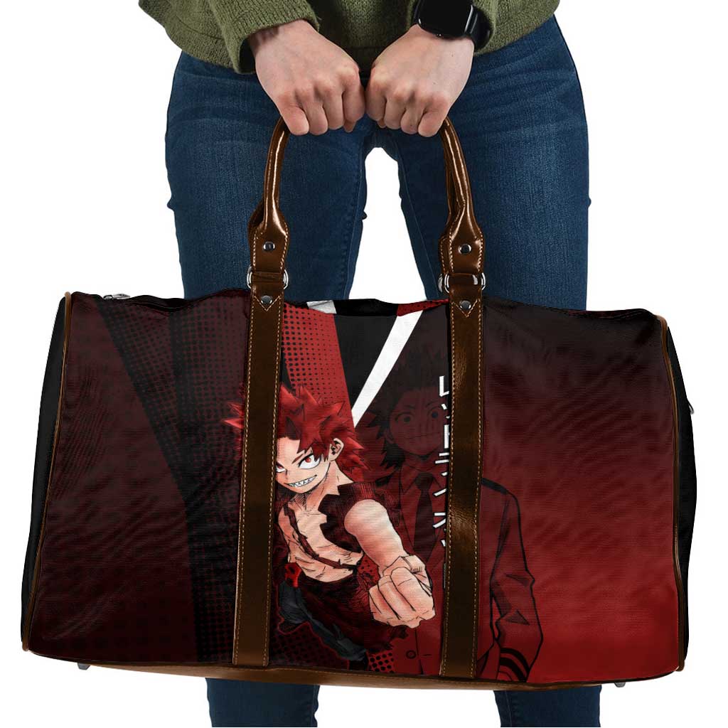 Eijiro Kirishima Red Riot Travel Bag Japanese Comic Book Style