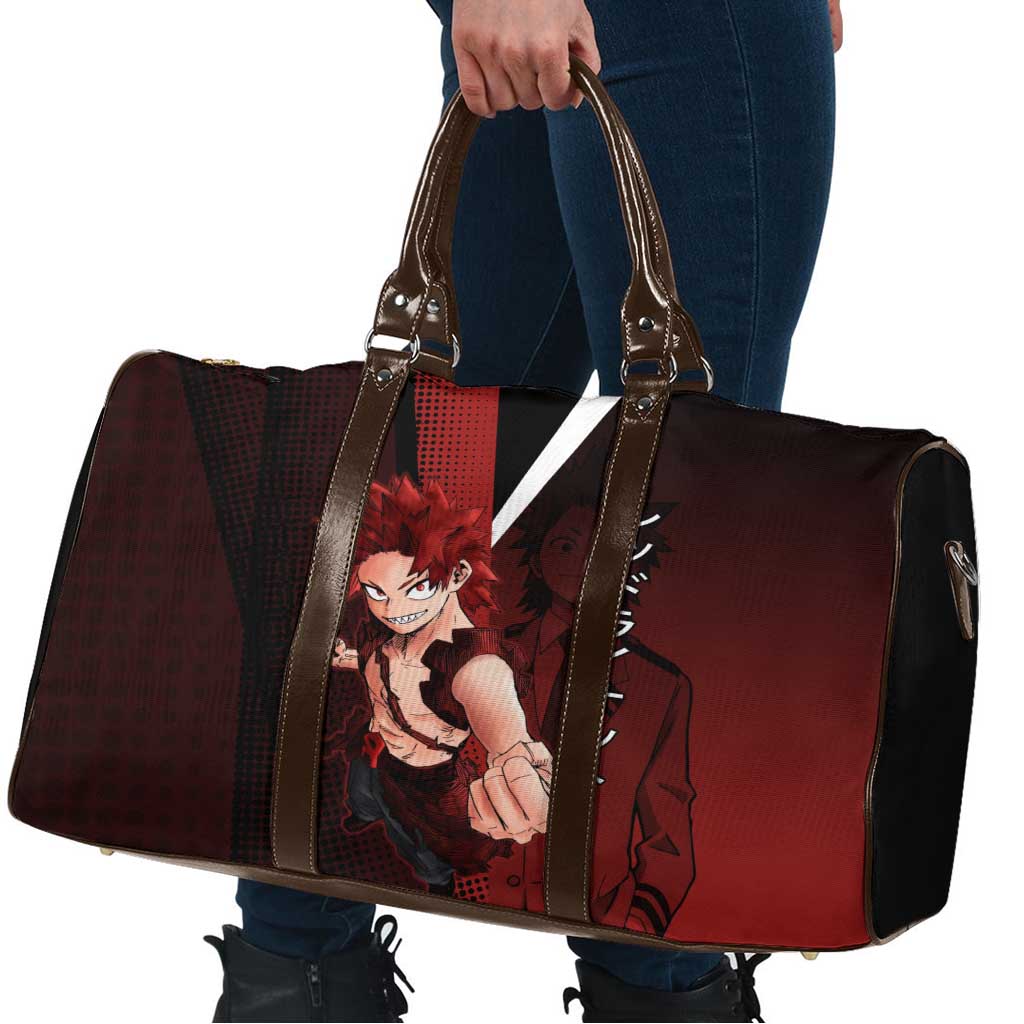 Eijiro Kirishima Red Riot Travel Bag Japanese Comic Book Style