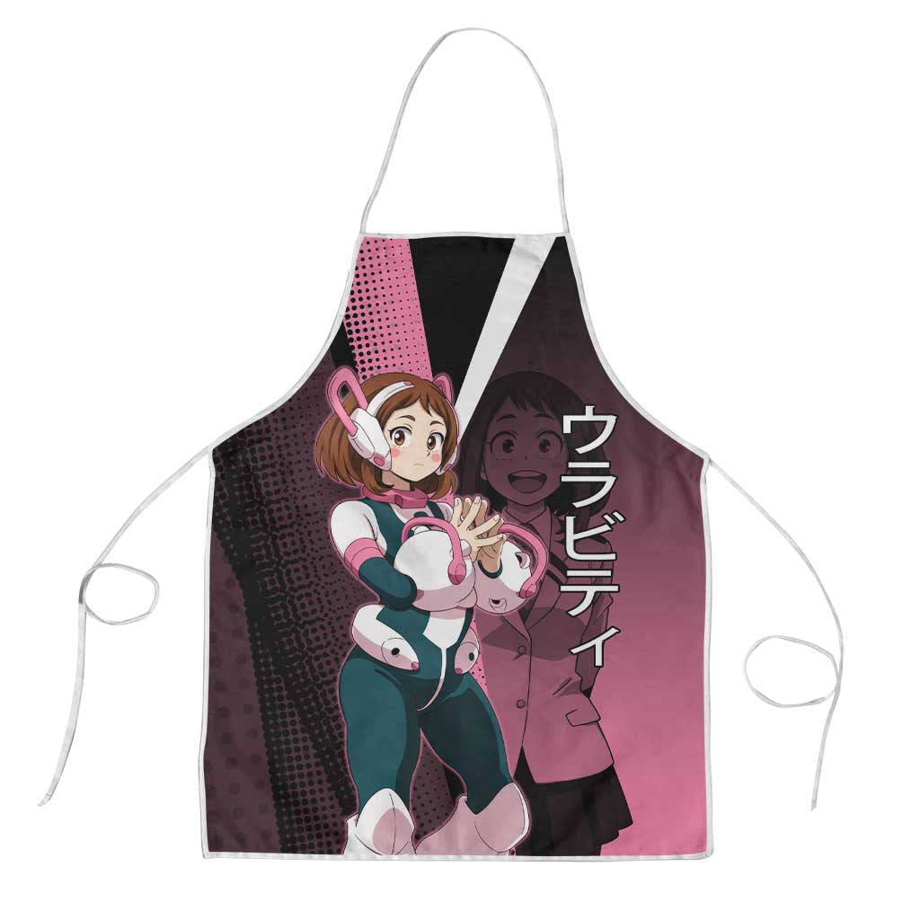 Ochaco Uraraka Uravity Apron Japanese Comic Book Style
