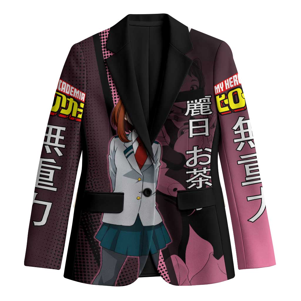 Ochaco Uraraka Uravity Blazer Japanese Comic Book Style