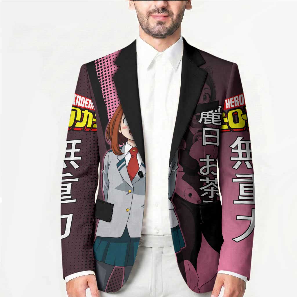 Ochaco Uraraka Uravity Blazer Japanese Comic Book Style