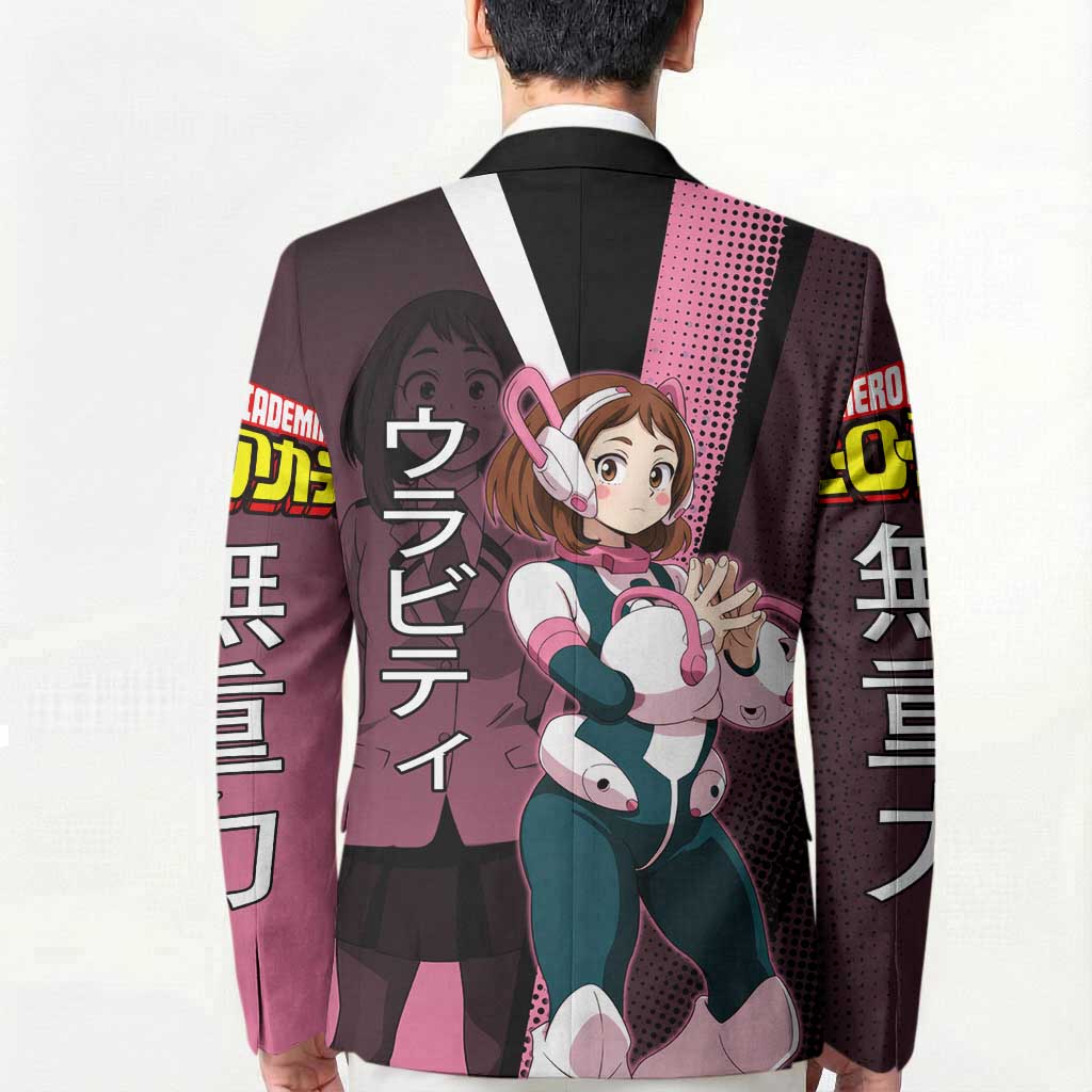 Ochaco Uraraka Uravity Blazer Japanese Comic Book Style