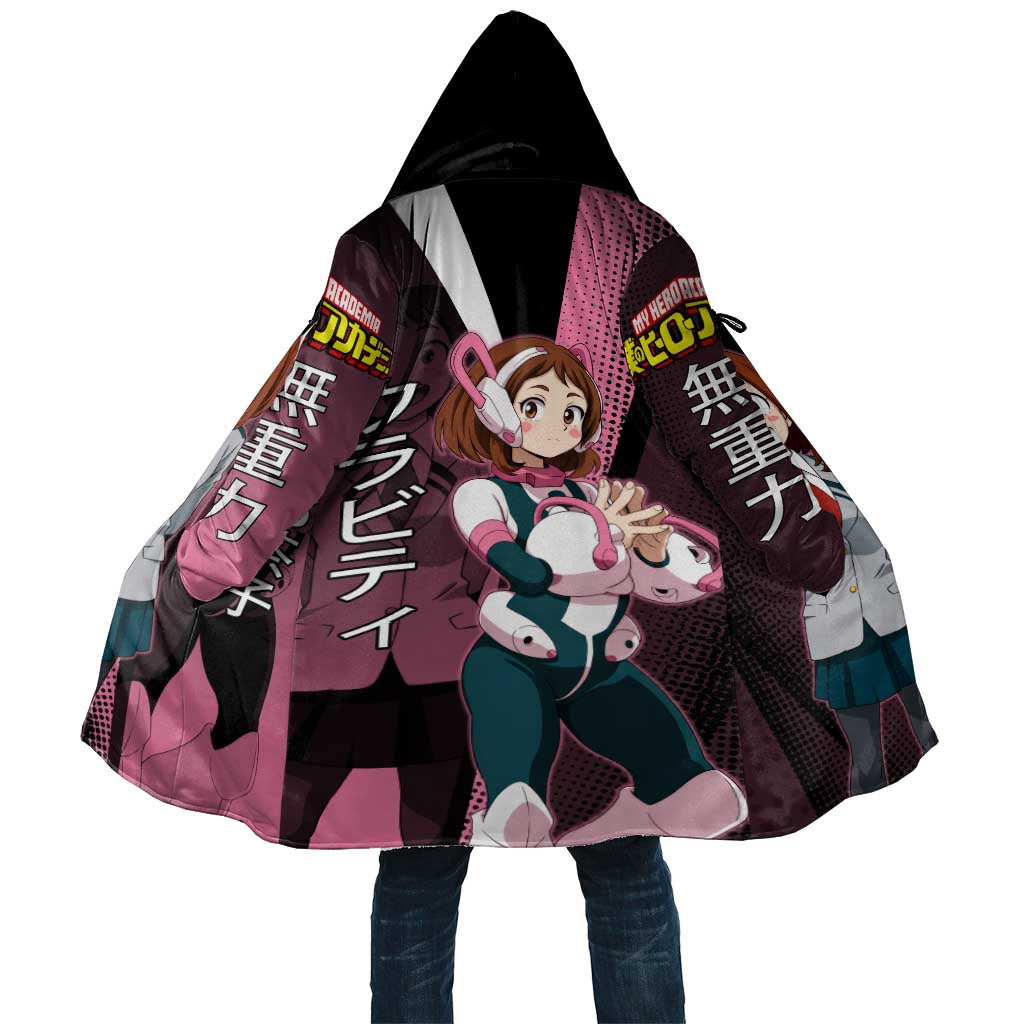 Ochaco Uraraka Uravity Cloak Japanese Comic Book Style