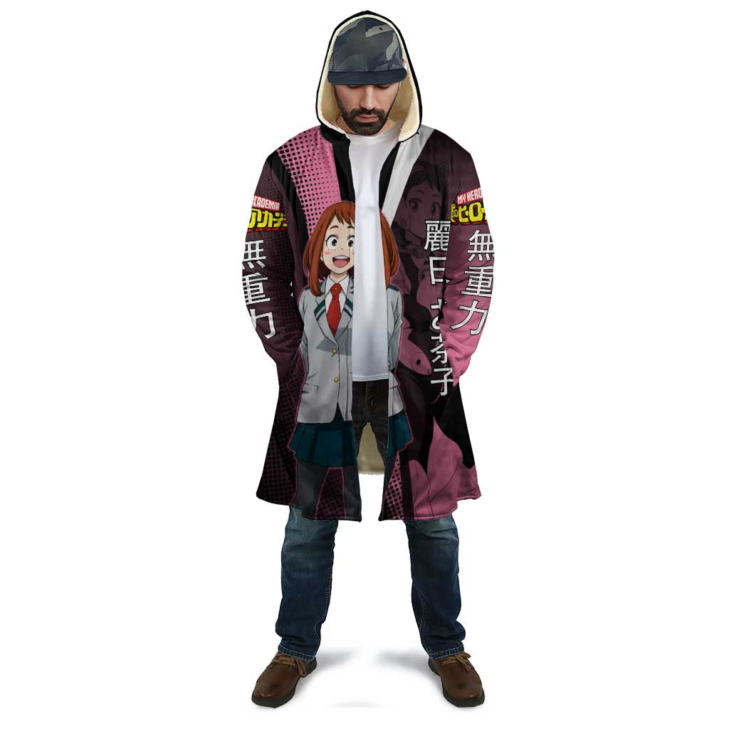 Ochaco Uraraka Uravity Cloak Japanese Comic Book Style