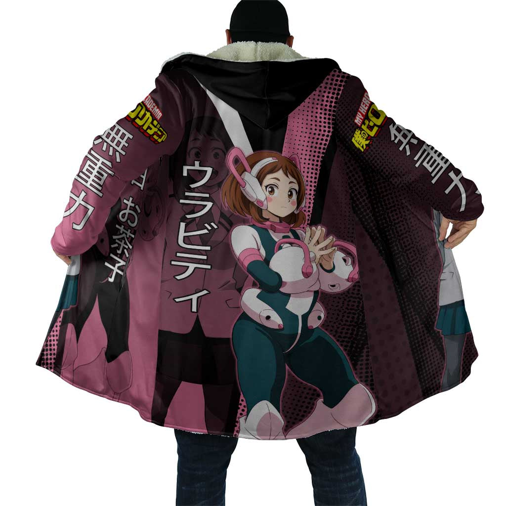 Ochaco Uraraka Uravity Cloak Japanese Comic Book Style