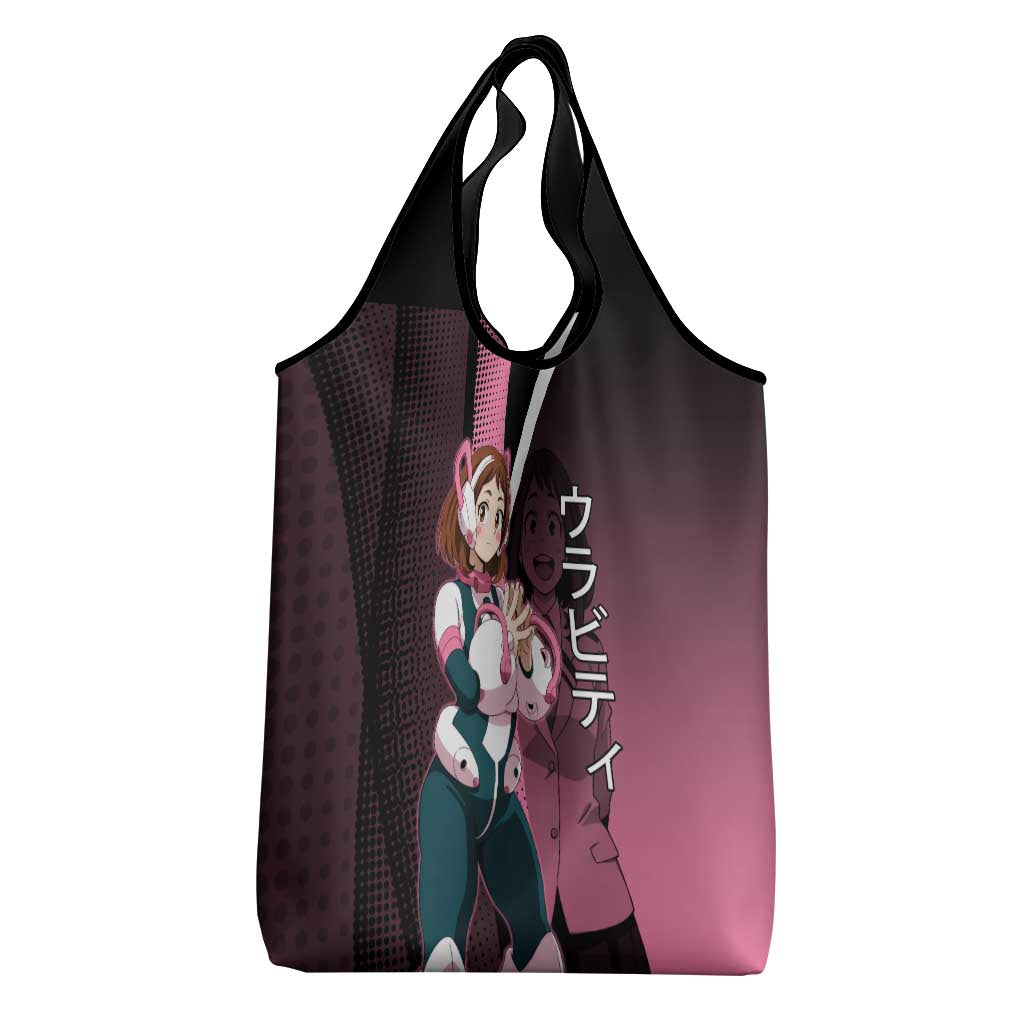 Ochaco Uraraka Uravity Grocery Bag Japanese Comic Book Style