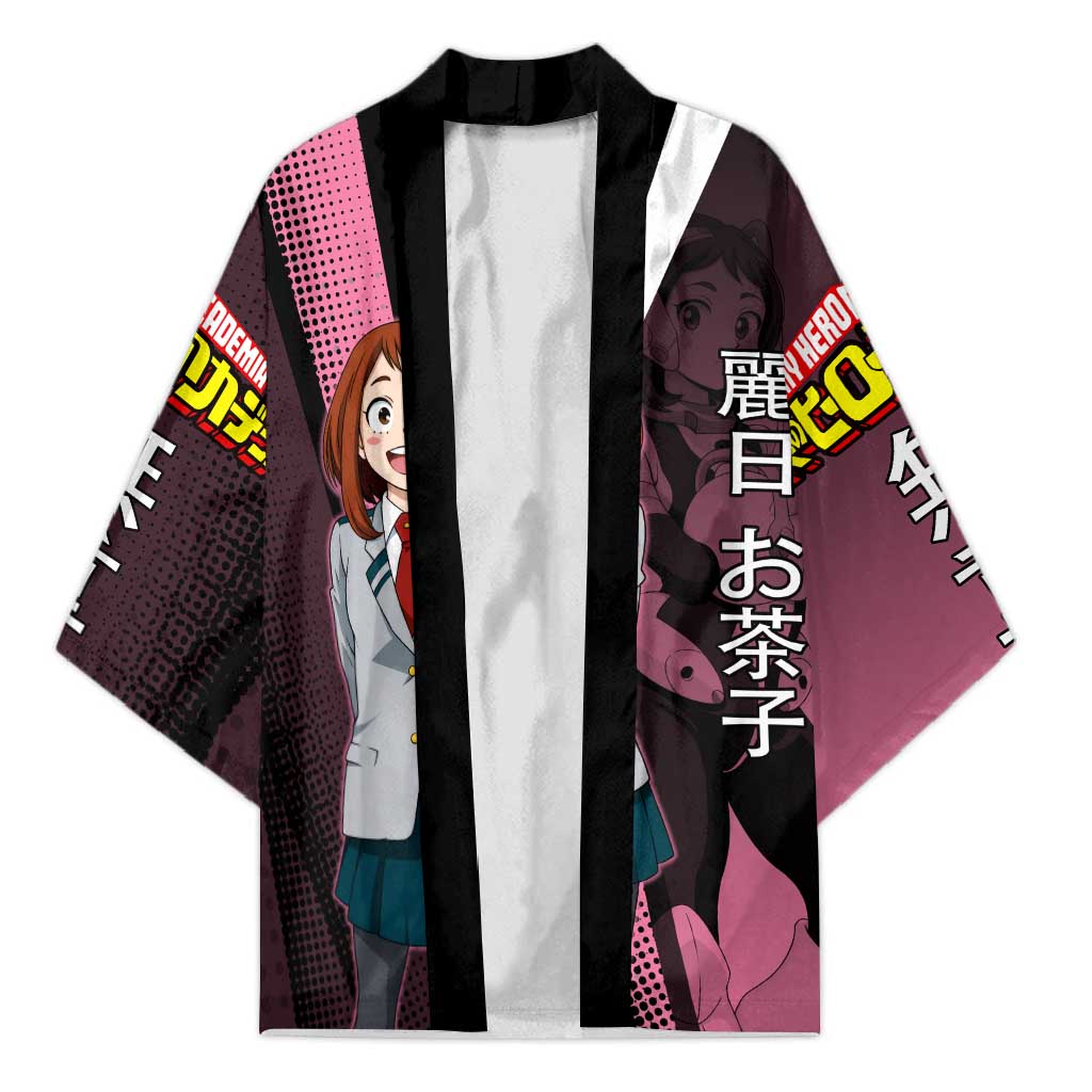 Ochaco Uraraka Uravity Kimono Japanese Comic Book Style