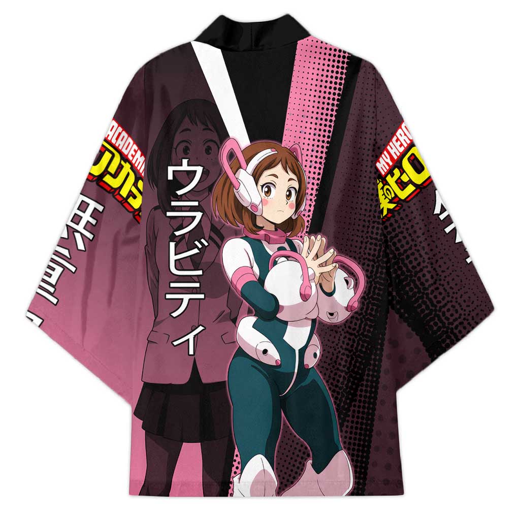 Ochaco Uraraka Uravity Kimono Japanese Comic Book Style