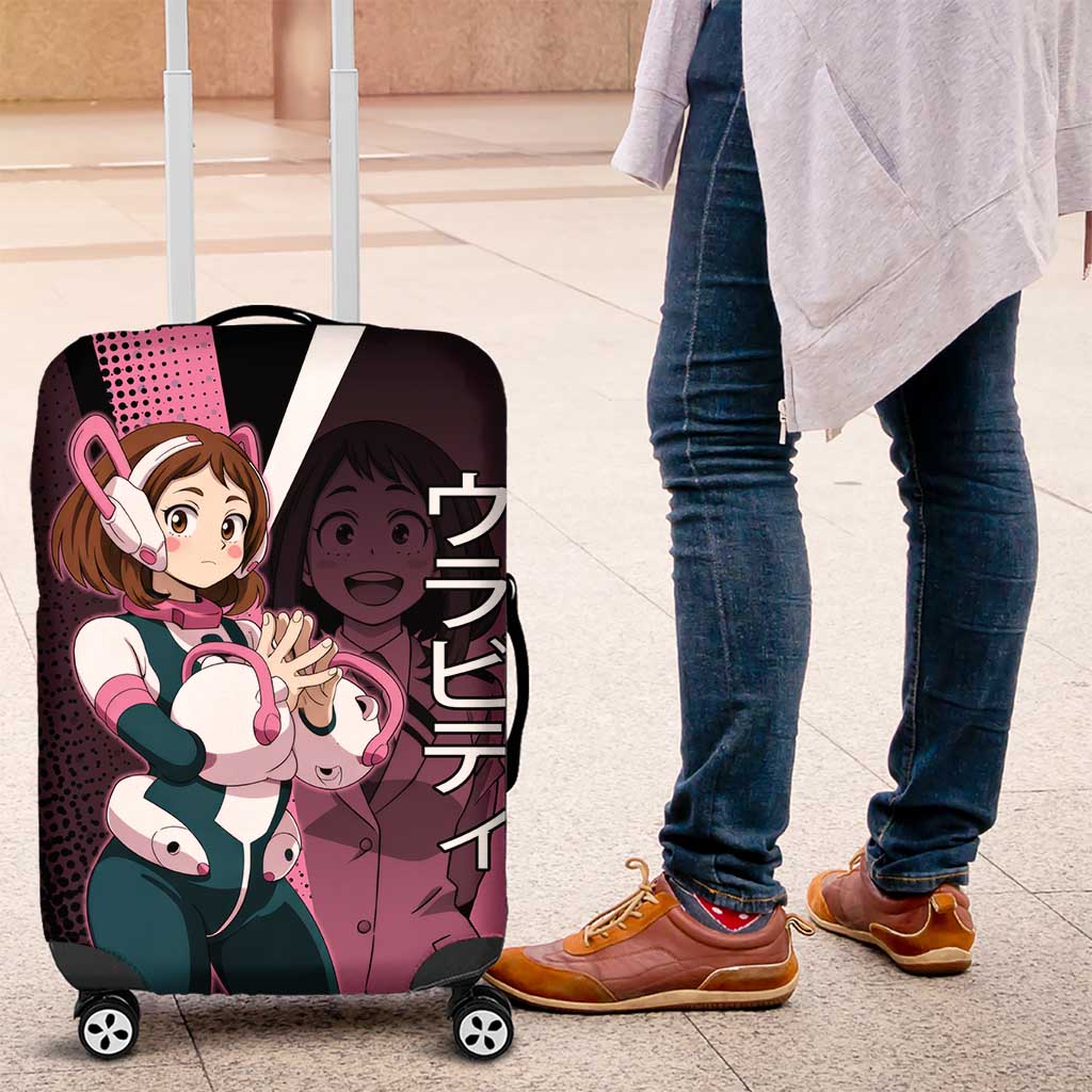 Ochaco Uraraka Uravity Luggage Cover Japanese Comic Book Style