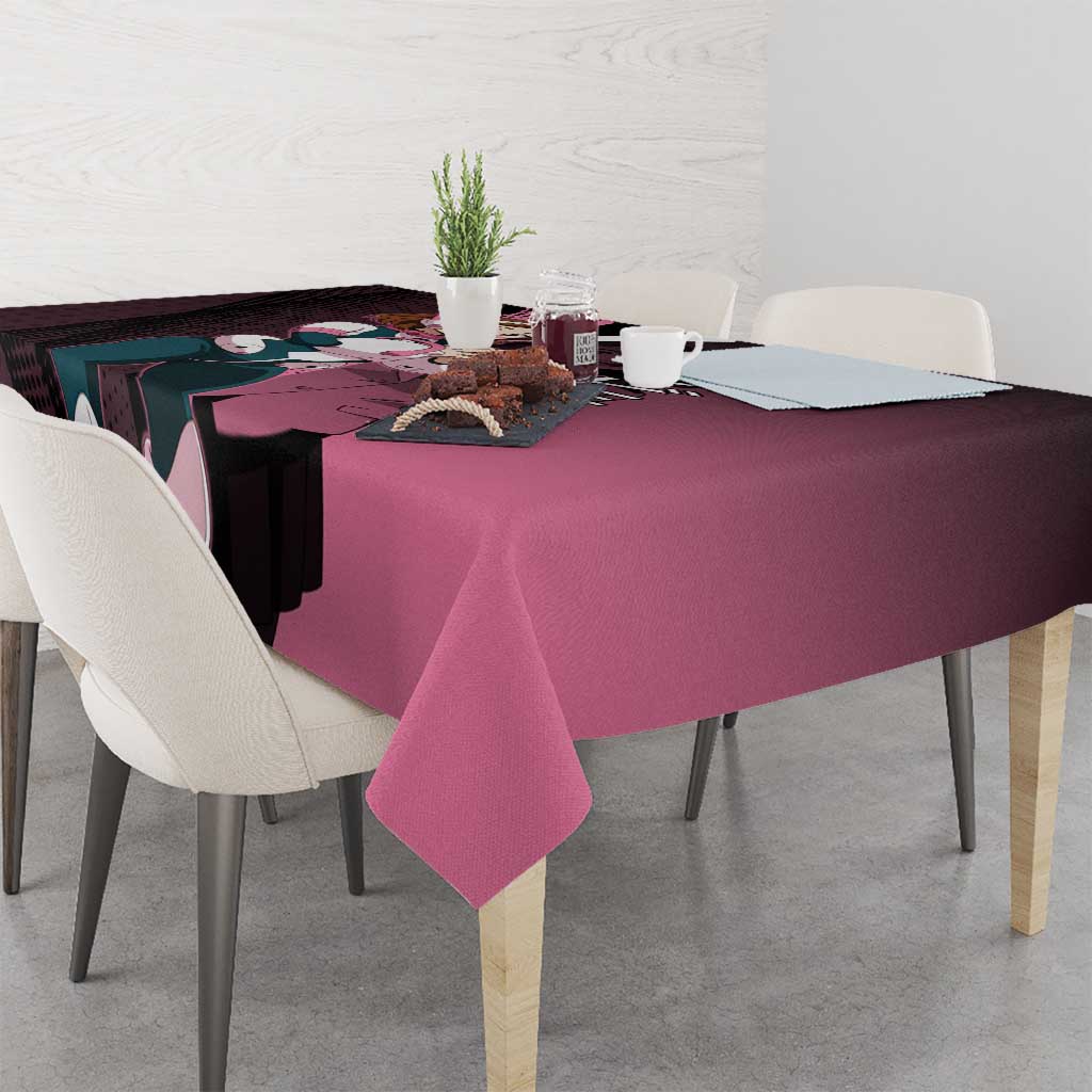 Ochaco Uraraka Uravity Tablecloth Japanese Comic Book Style