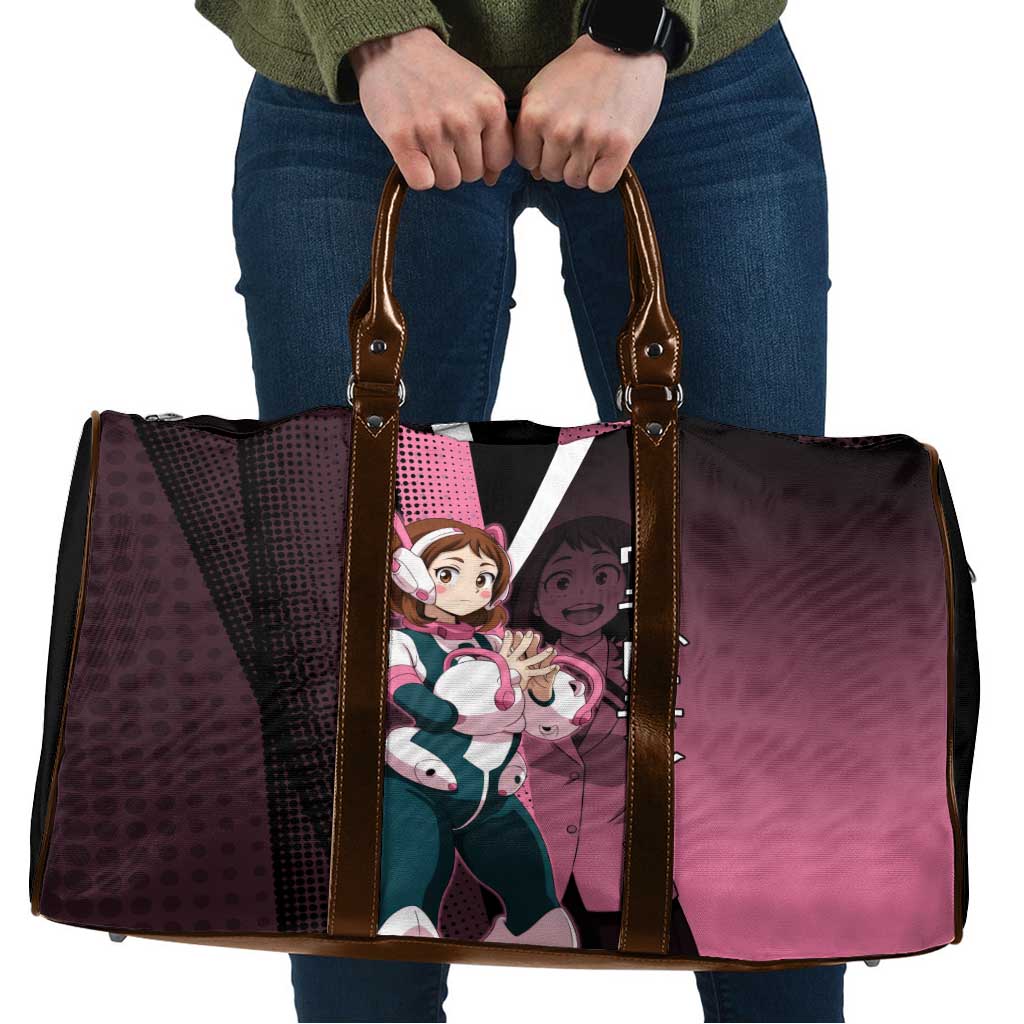 Ochaco Uraraka Uravity Travel Bag Japanese Comic Book Style