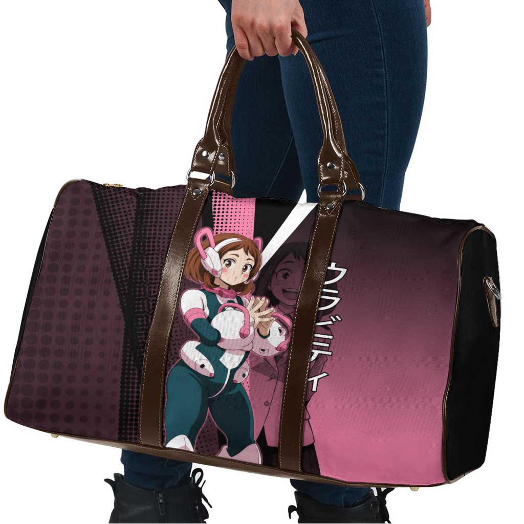 Ochaco Uraraka Uravity Travel Bag Japanese Comic Book Style