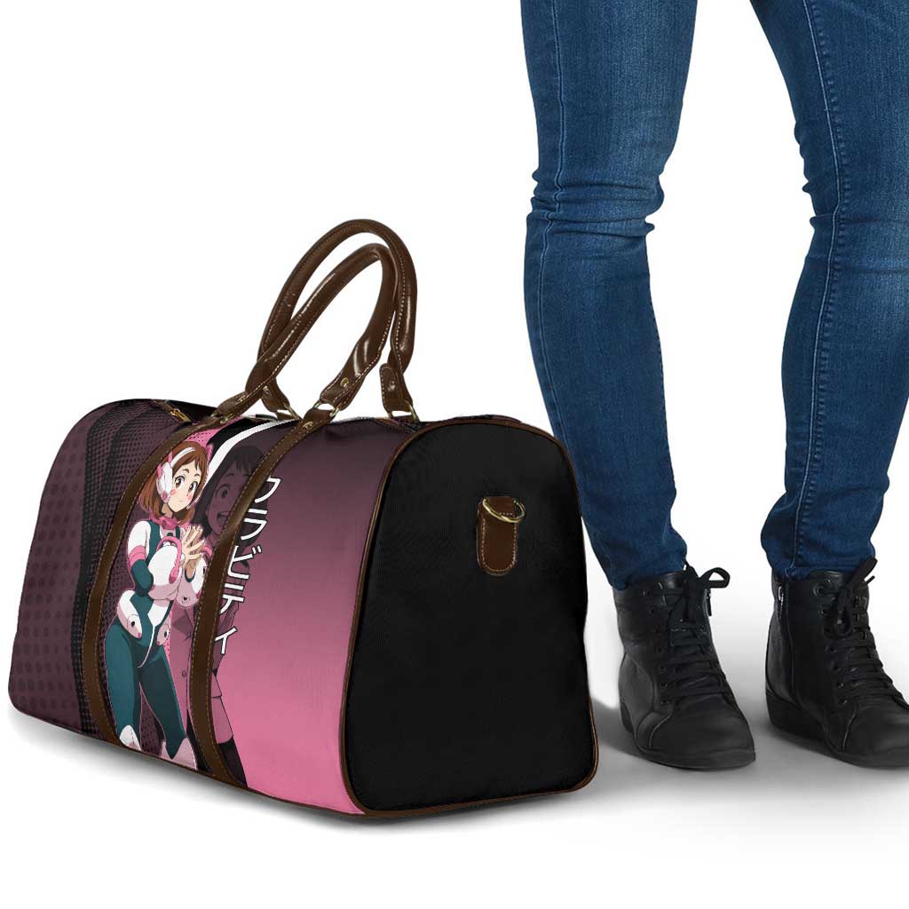 Ochaco Uraraka Uravity Travel Bag Japanese Comic Book Style