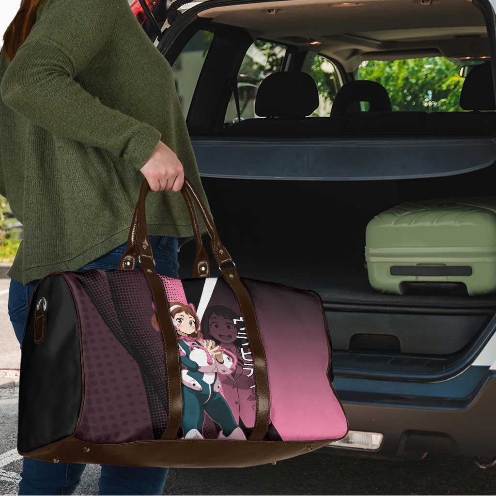 Ochaco Uraraka Uravity Travel Bag Japanese Comic Book Style