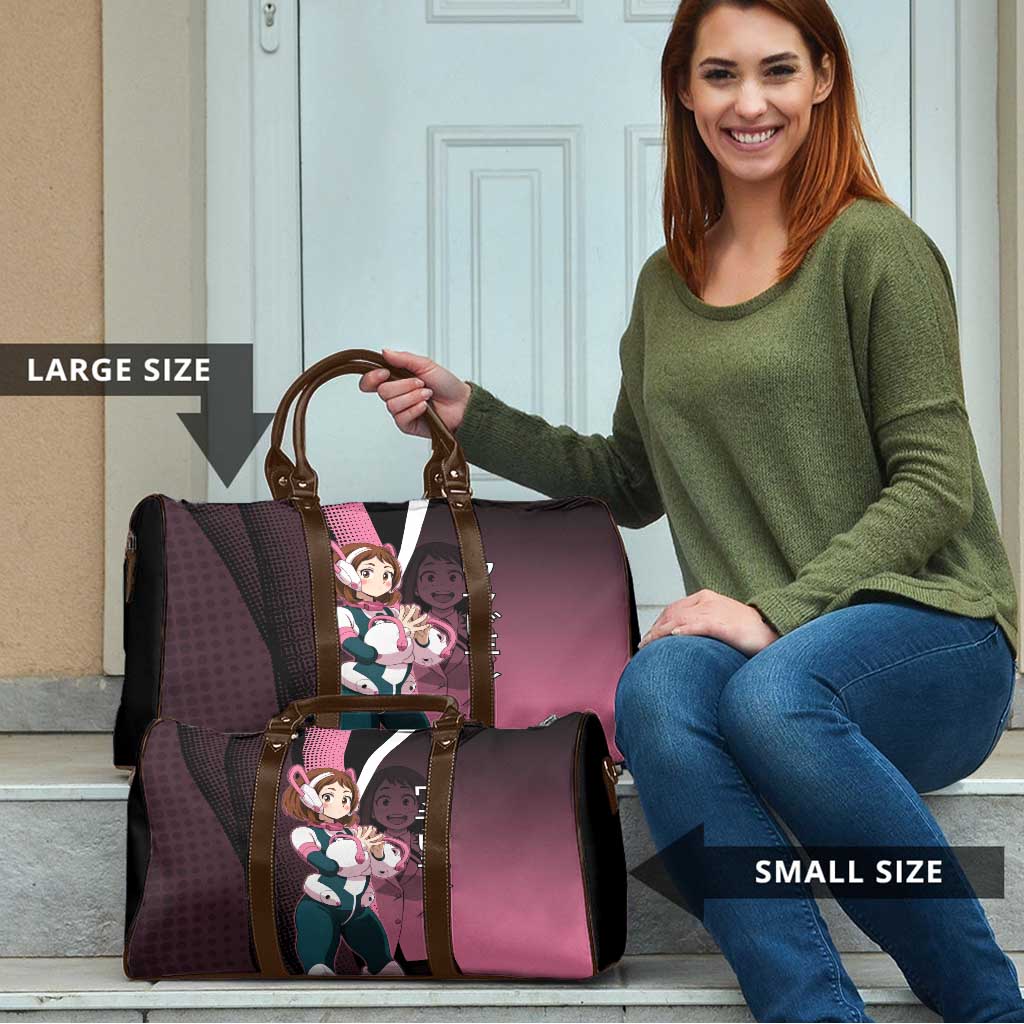 Ochaco Uraraka Uravity Travel Bag Japanese Comic Book Style