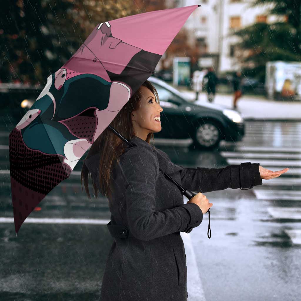 Ochaco Uraraka Uravity Umbrella Japanese Comic Book Style