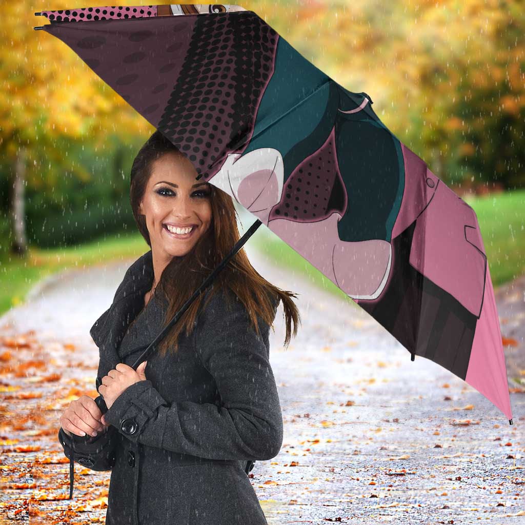 Ochaco Uraraka Uravity Umbrella Japanese Comic Book Style