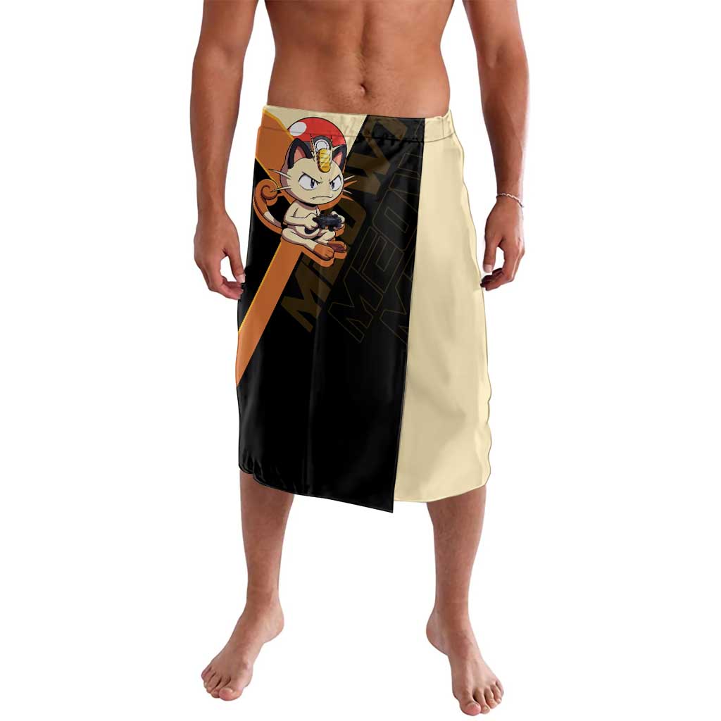 Meowth Poké Lavalava Vintage Anime Cartoon Style
