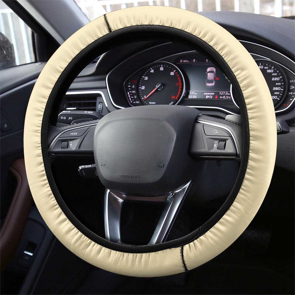 Meowth Poké Steering Wheel Cover Vintage Anime Cartoon Style
