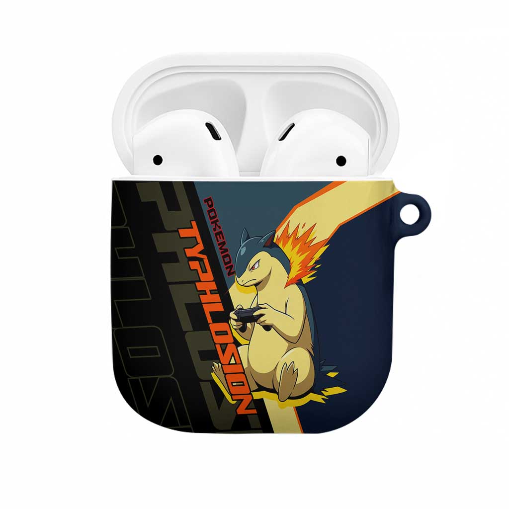 Typhlosion Poké AirPods Case Classic Retro Anime Style