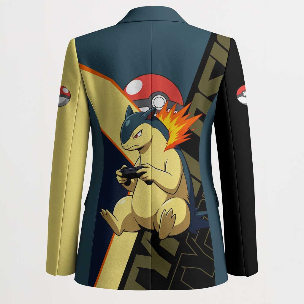 Typhlosion Poké Blazer Classic Retro Anime Style