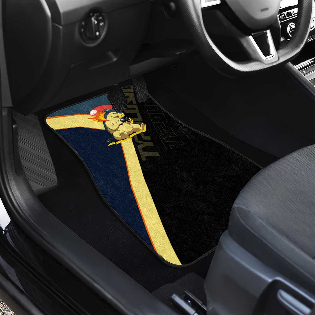 Typhlosion Poké Car Mats Classic Retro Anime Style