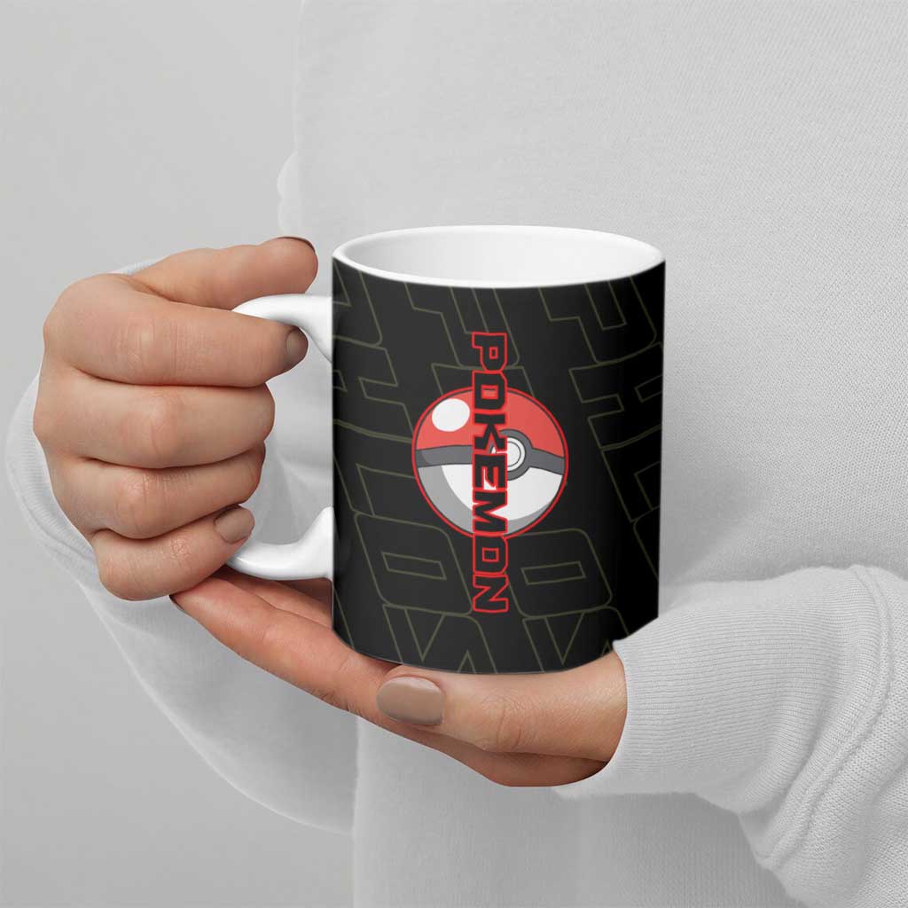 Typhlosion Poké Ceramic Mug Classic Retro Anime Style