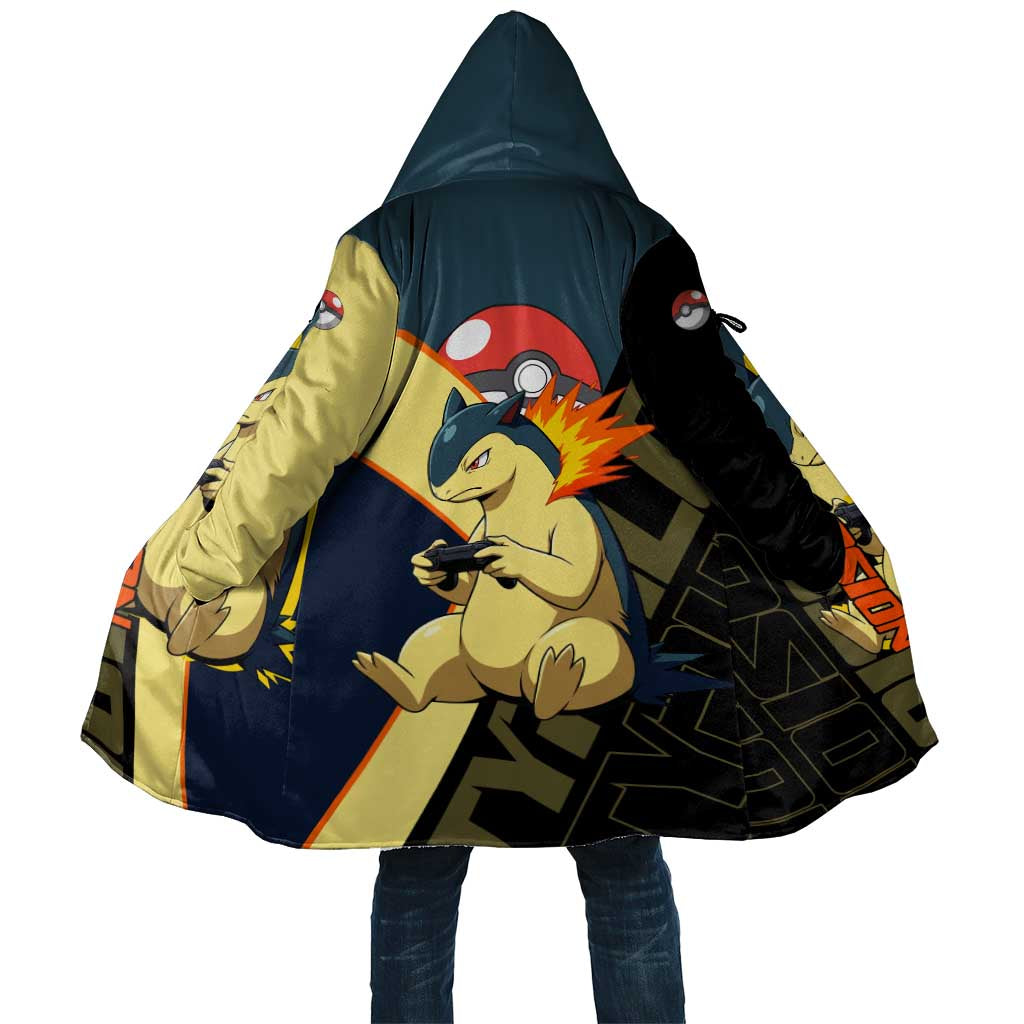Typhlosion Poké Cloak Classic Retro Anime Style