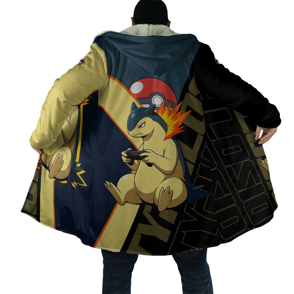Typhlosion Poké Cloak Classic Retro Anime Style