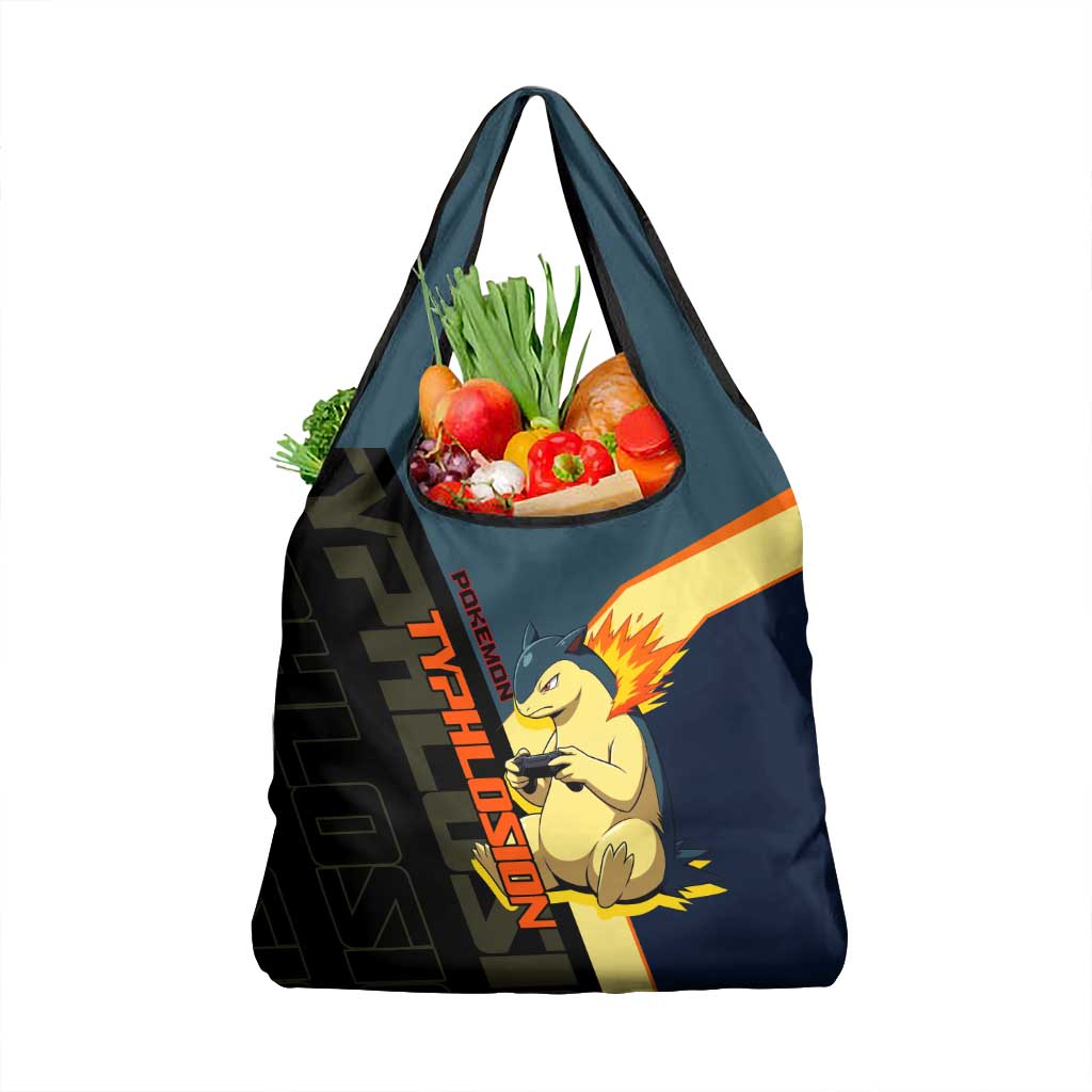 Typhlosion Poké Grocery Bag Classic Retro Anime Style