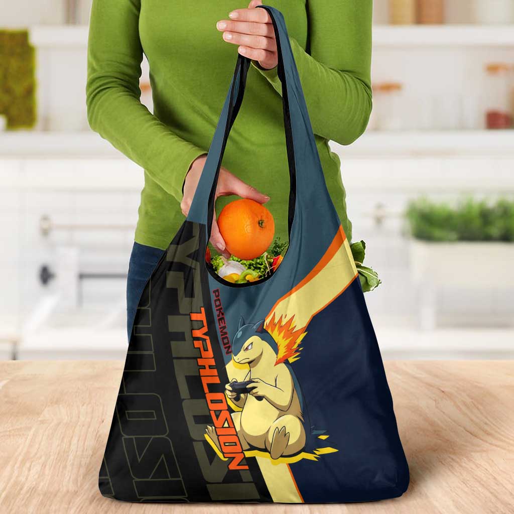 Typhlosion Poké Grocery Bag Classic Retro Anime Style