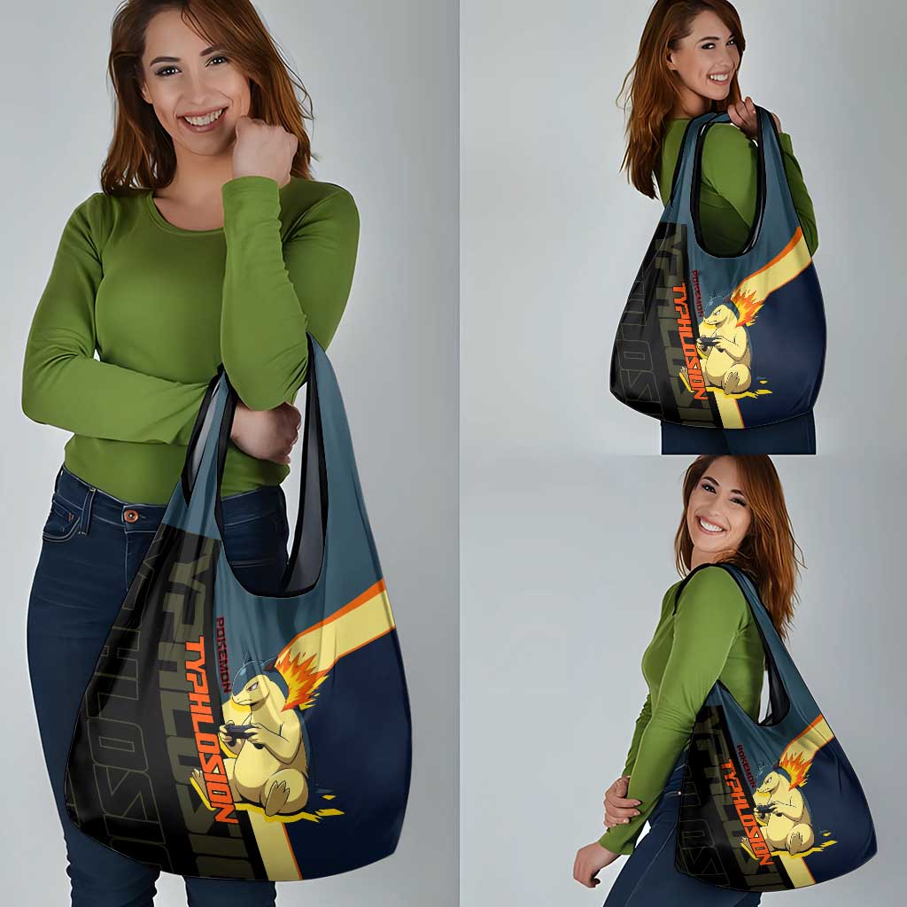 Typhlosion Poké Grocery Bag Classic Retro Anime Style
