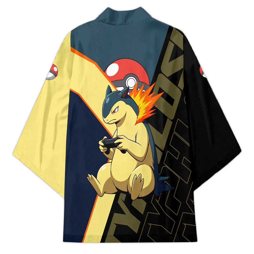 Typhlosion Poké Kimono Classic Retro Anime Style
