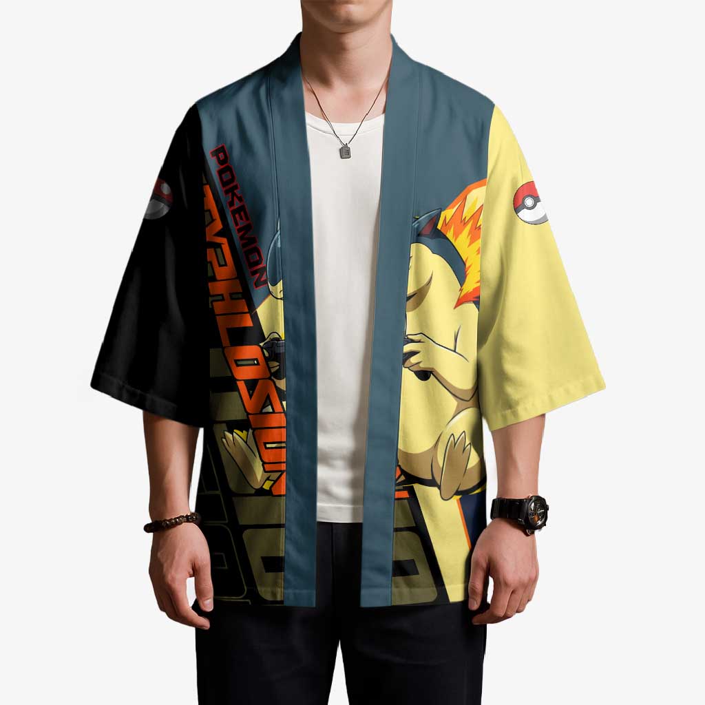 Typhlosion Poké Kimono Classic Retro Anime Style