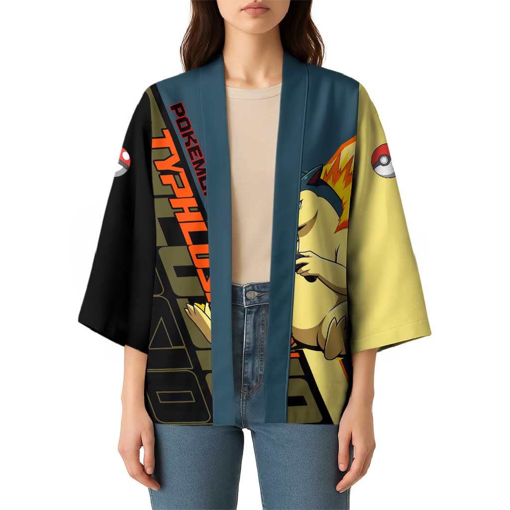 Typhlosion Poké Kimono Classic Retro Anime Style