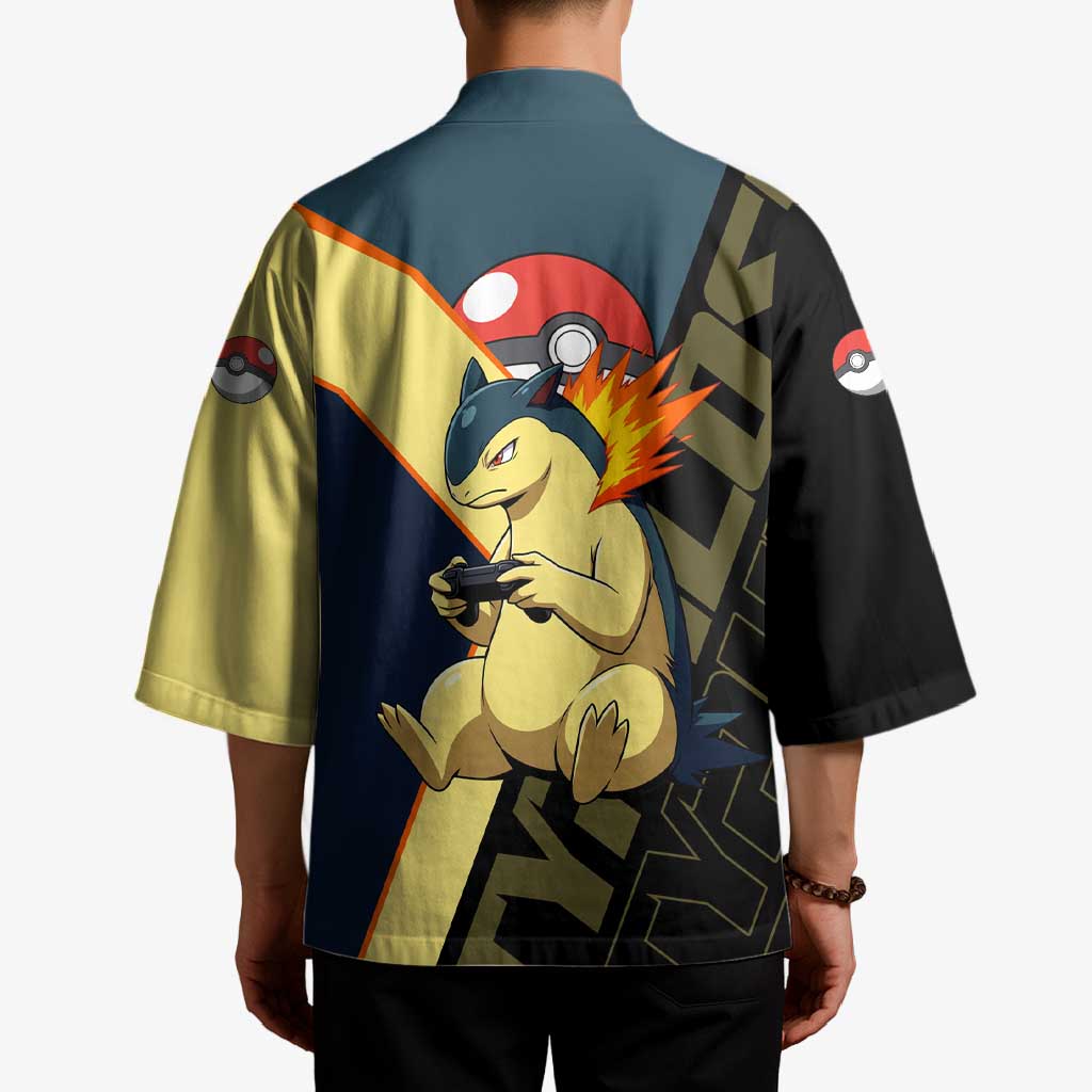 Typhlosion Poké Kimono Classic Retro Anime Style